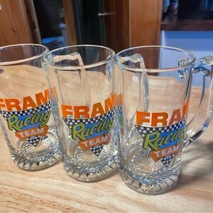 FRAM Racing Team Glass Mugs